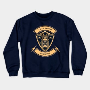 Love motorcycle Crewneck Sweatshirt